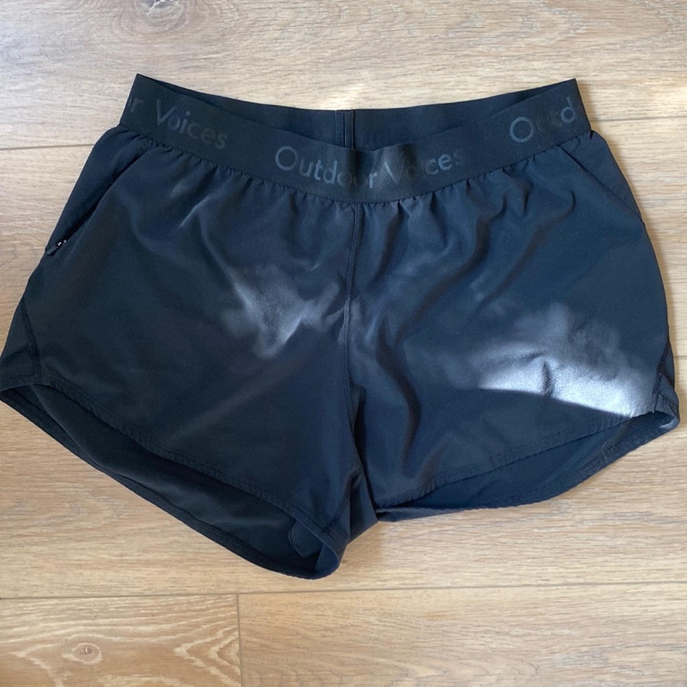 Outdoor Voices relay shorts